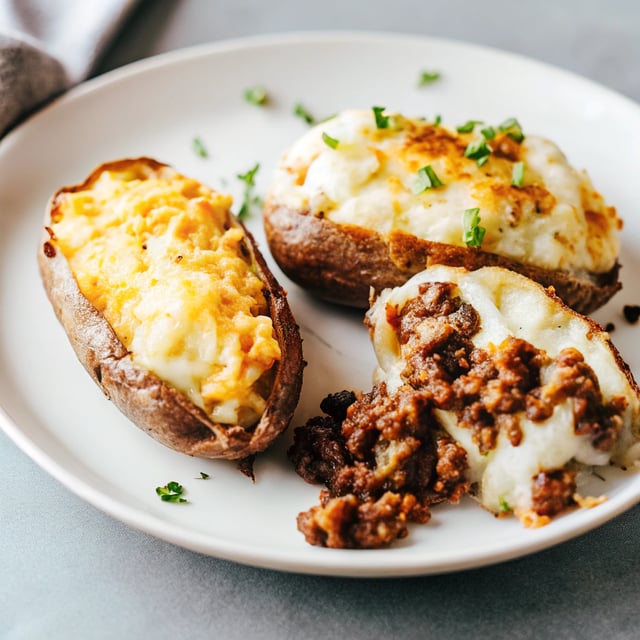 Cottage Pie Baked Potatoes
