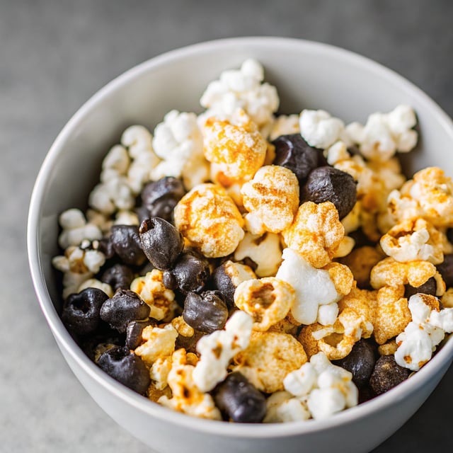 Dark Chocolate Chipotle Popcorn