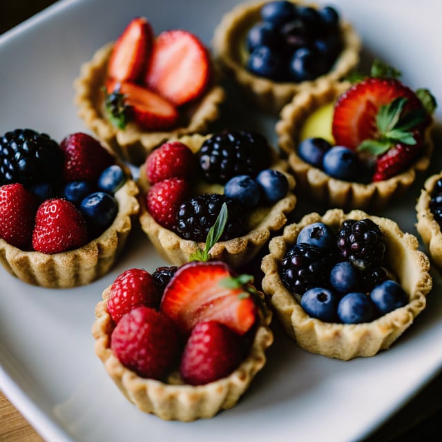 Easy Berry Tartlets