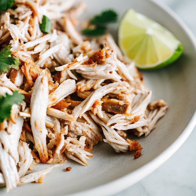 Easy Shredded Chipotle Chicken