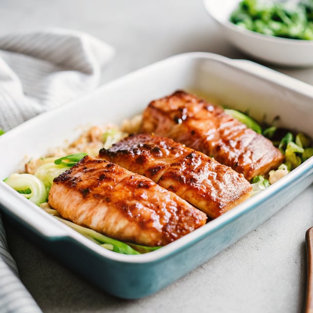 Ginger-Soy Glazed Salmon
