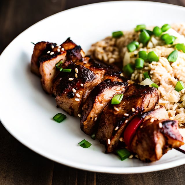 Hibachi Chicken with Un-Fried Rice