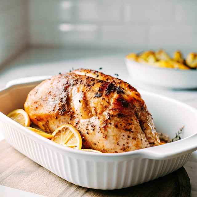 Lemon-Herb Roasted Turkey Breast