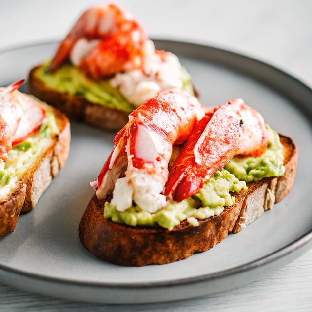 Lobster Avocado Toast