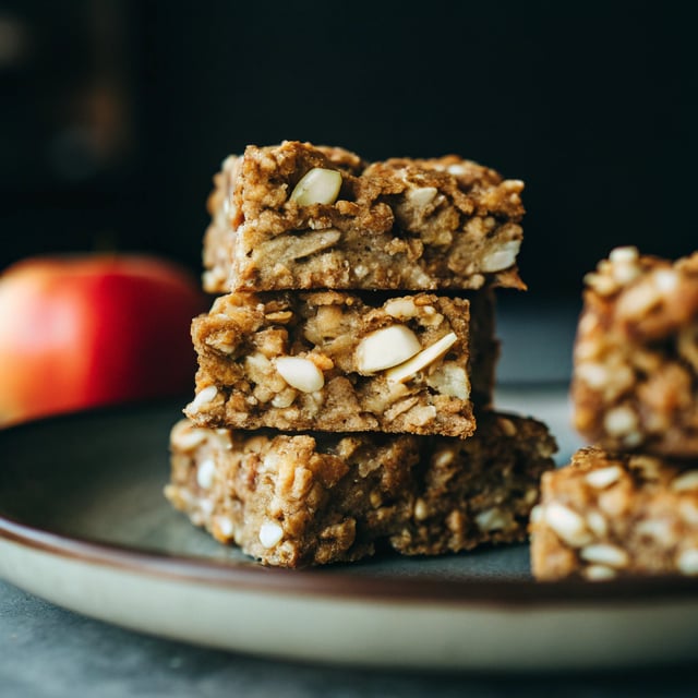 No-Bake Apple and Almond Butter Bars