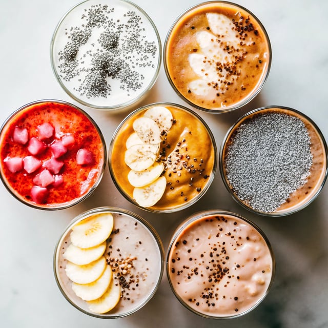 PB&J Smoothie (& 7 More Chia Seed Smoothies)