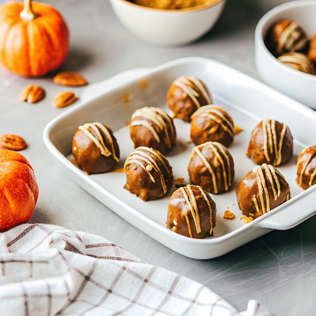 Pumpkin-Pecan Pie Truffles