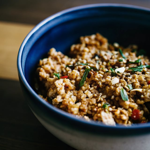 Sesame and Black Pepper Granola