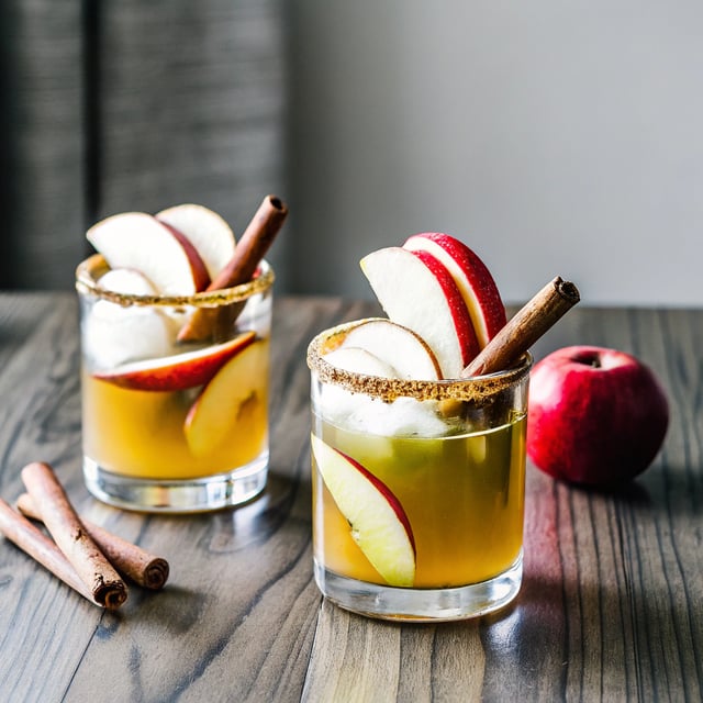 Spiced Cider Margaritas