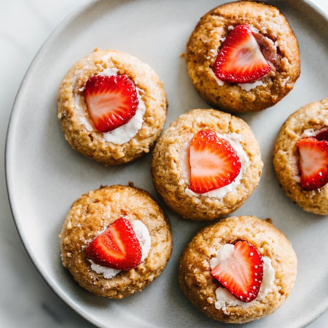 Strawberry Scone Cookies