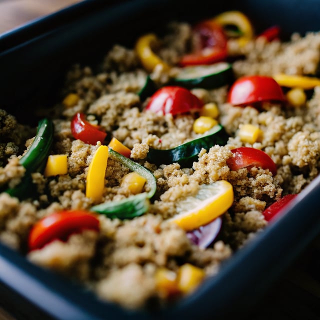 Summer Vegetable Quinoa Bake