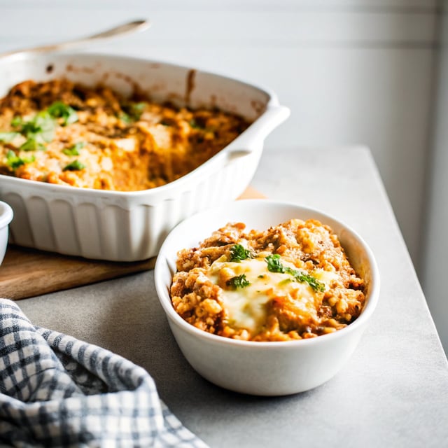 The Dude Diet: Buffalo Chicken Quinoa Bake