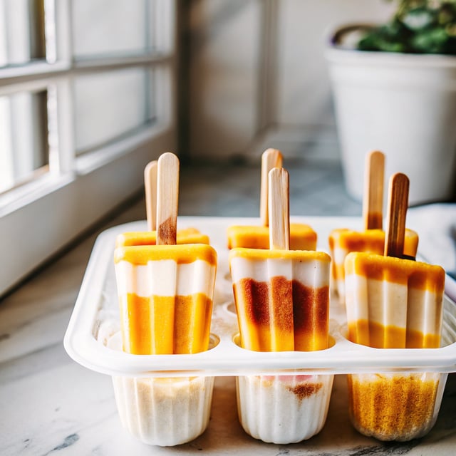 Turmeric Mango Sunrise Pops