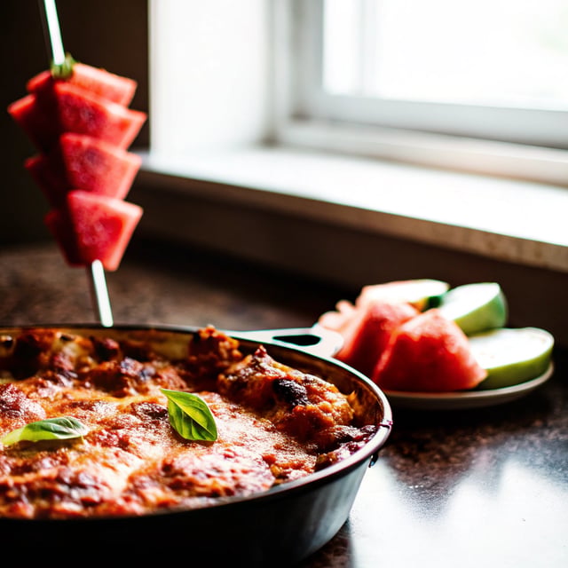 Watermelon-Basil Mezcal Margarita