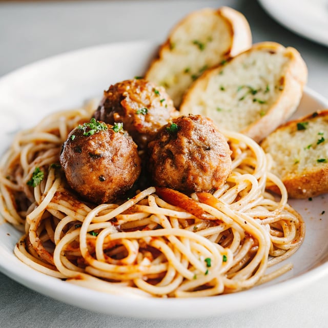 Weeknight Spaghetti and Meatballs