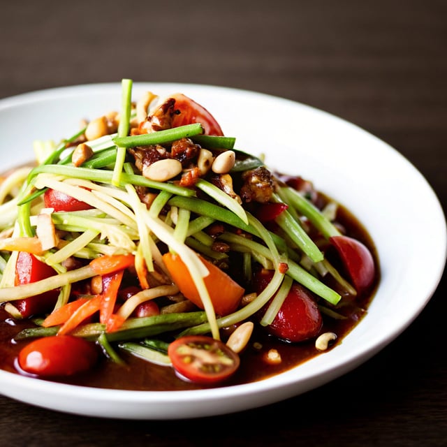 Bangkok-Style Green Papaya Salad