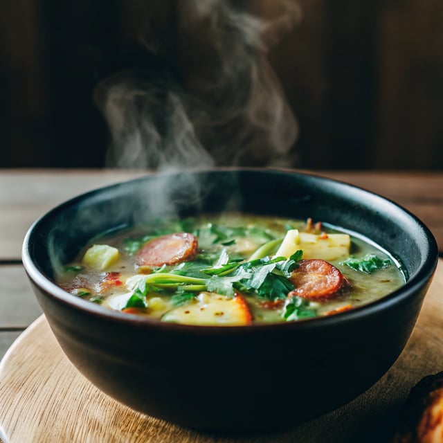 Caldo Verde Recipe (Portuguese Green Soup)