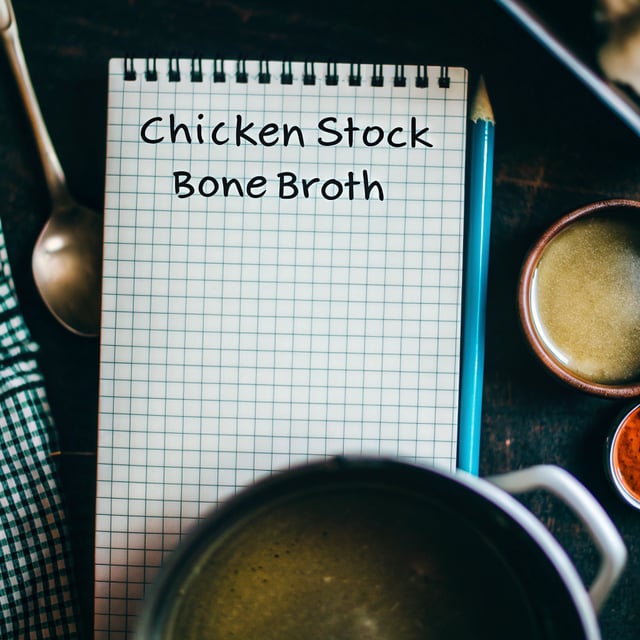 Chicken Stock Recipe (Bone Broth)