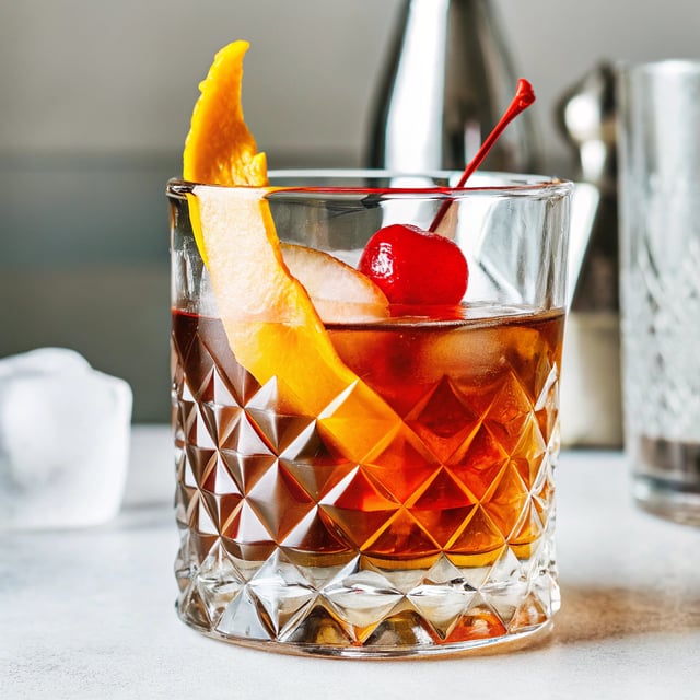 Classic Old Fashioned Cocktail