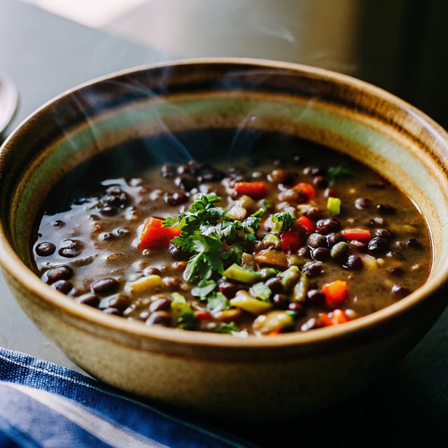 Cuban Black Bean Soup
