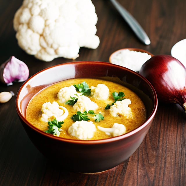 Curried Cauliflower Soup Recipe