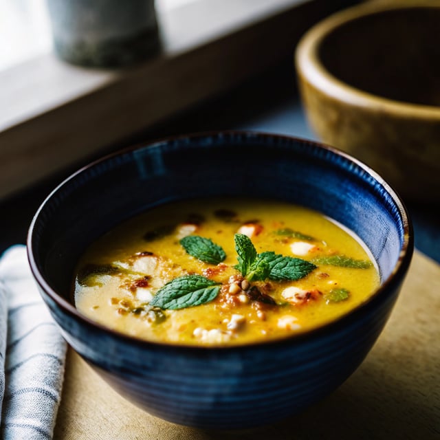 Curried Zucchini Soup Recipe