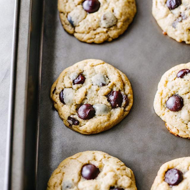 Double Chocolate Chip Cookies