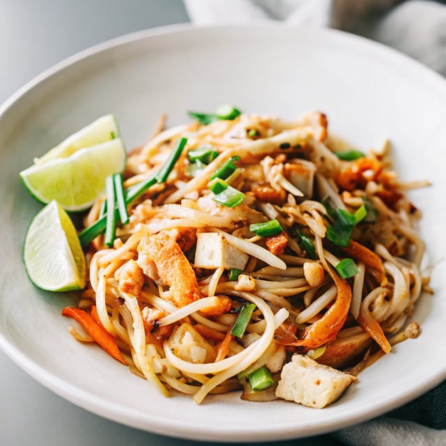 Easy Pad Thai (Chicken, Tofu or Shrimp)