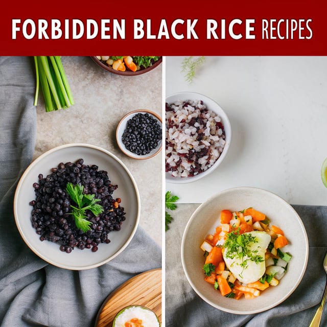 Forbidden Black Rice Recipes