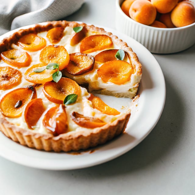 French Apricot Tart