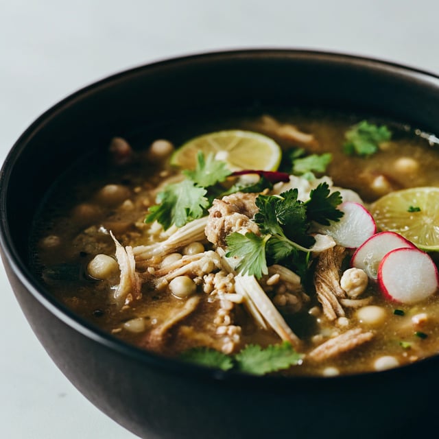 Green Chicken Pozole
