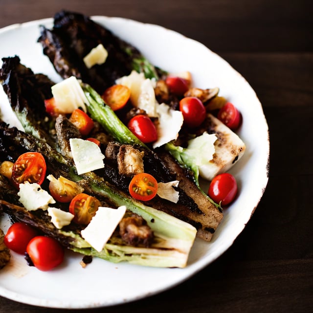 Grilled Romaine Salad