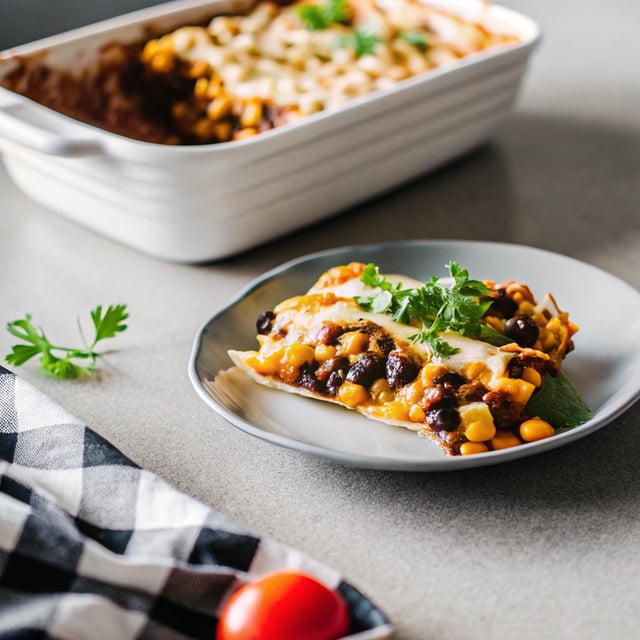 Healthy Enchilada Casserole Recipe