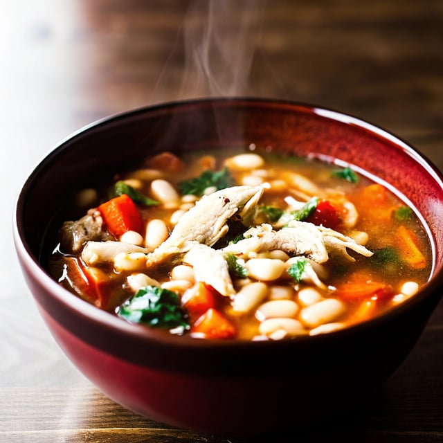 Instant Pot Chicken and White Bean Soup