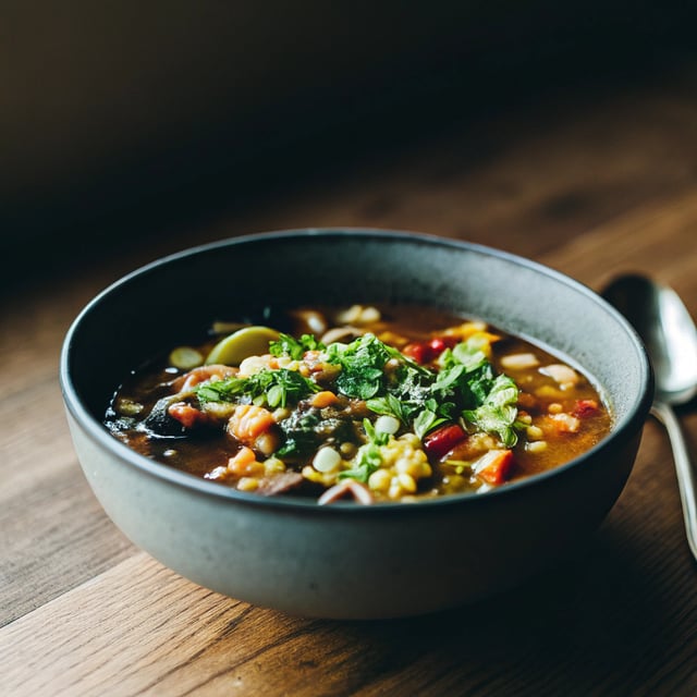 Instant Pot Minestrone soup ( Vegan!)
