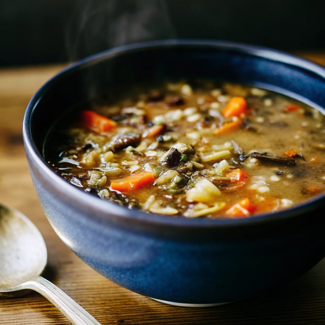 Instant Pot Wild Rice Soup
