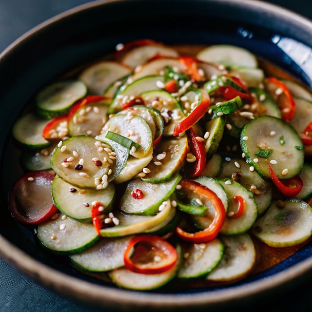 Korean Cucumber Salad Recipe