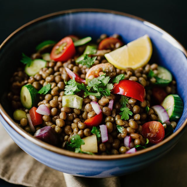 Lentil Tabouli Salad