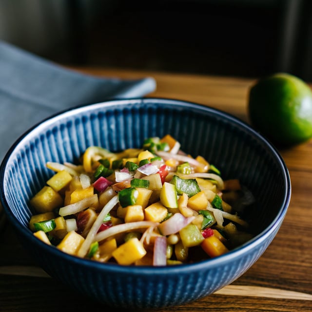 Mango Salad with Jicama and Lime