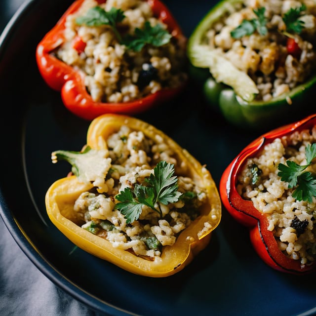 Mediterranean Stuffed Peppers