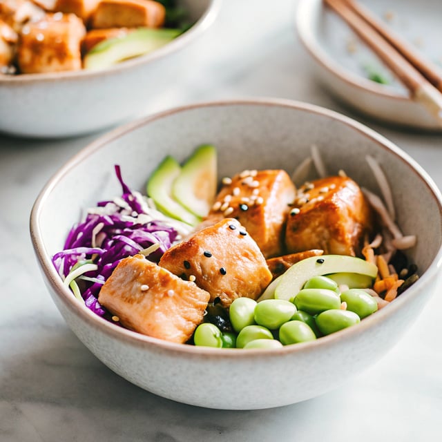 Miso Salmon Bowl