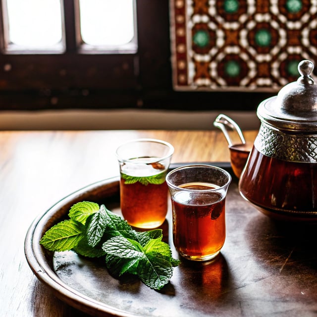 Moroccan Sore Throat Tea
