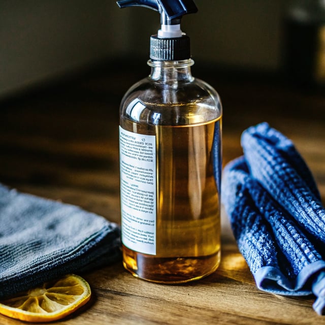Natural Vinegar Cleaning Solution