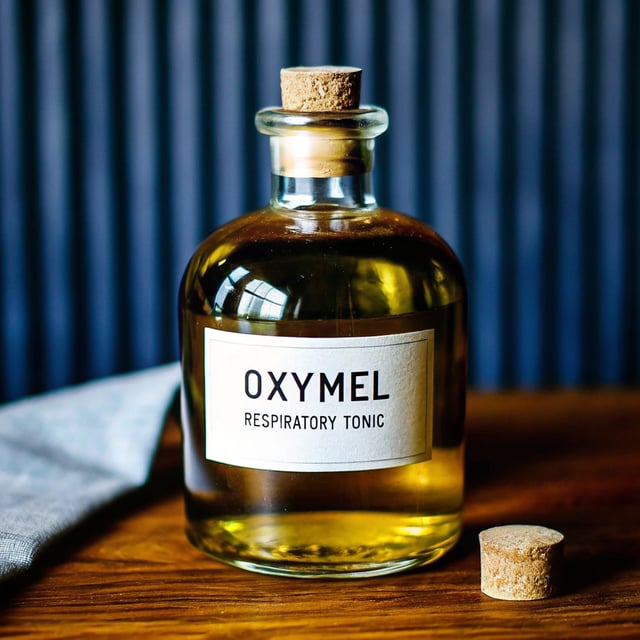 Oxymel (a respiratory tonic)