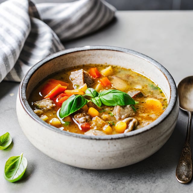 Peruvian Minestrone Soup Recipe