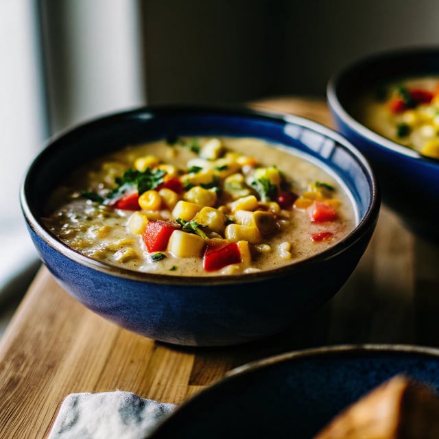 Poblano Corn Chowder