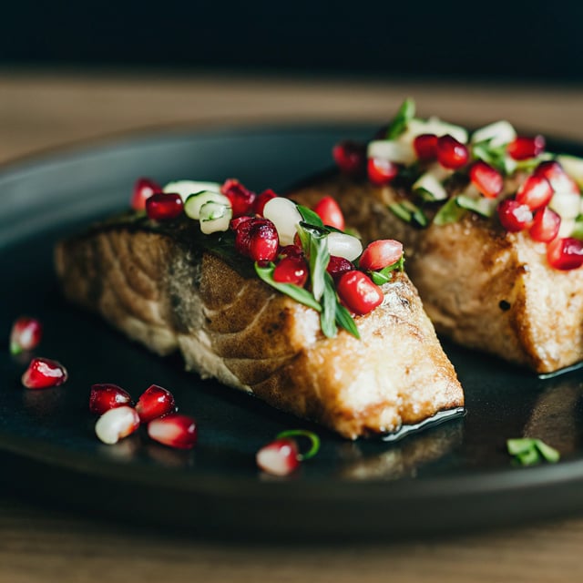Pomegranate Salmon