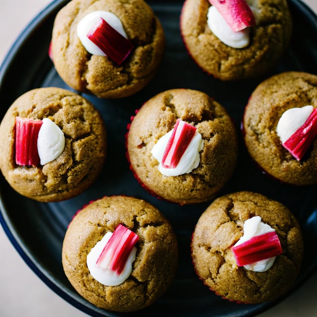 Rhubarb Muffins