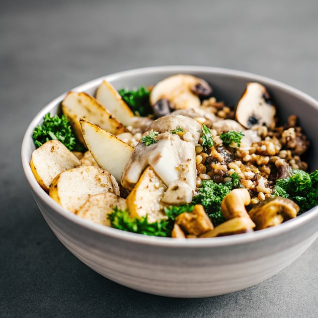 Roasted Sunchoke and Barley Bowl