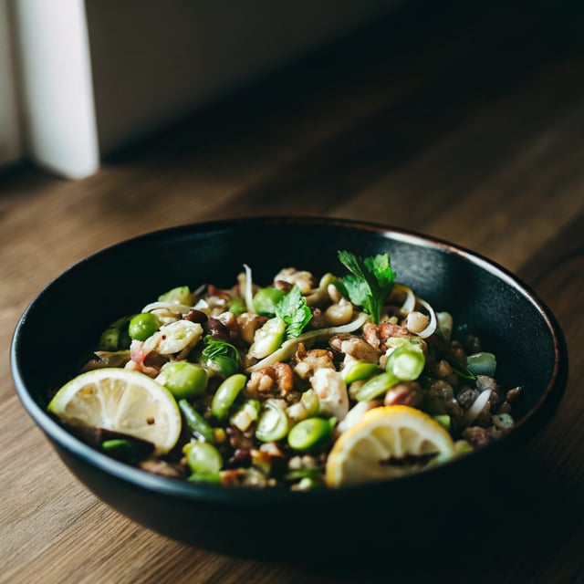 Sautéed Fava Beans
